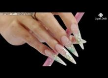 Embedded thumbnail for Brilliant Gel Stiletto and Gel Design